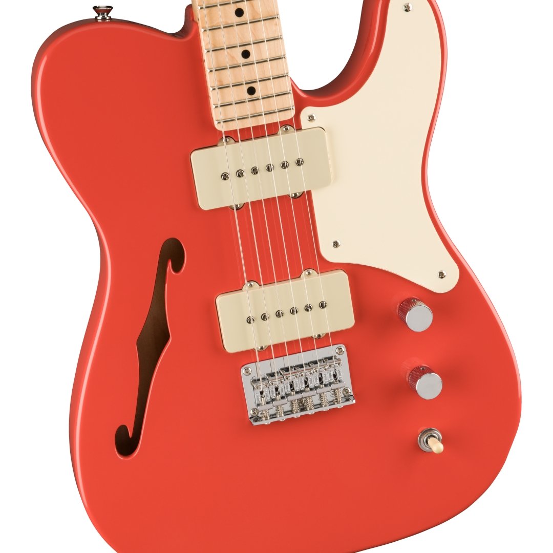 Squier Paranormal Cabronita Tele Thinl, Fiesta Red - Simme Musikkhús