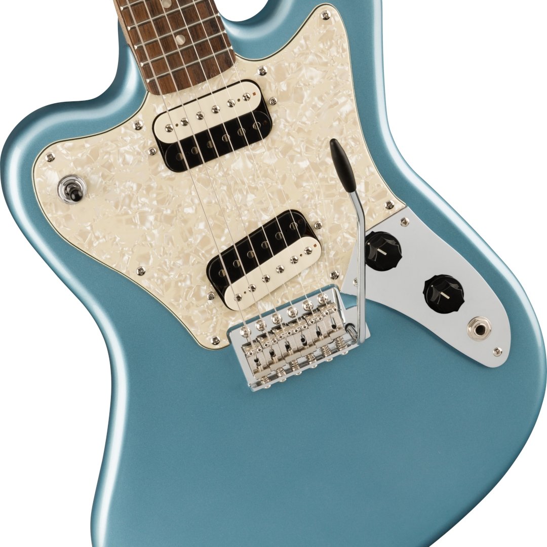 Squier Paranormal Super-Sonic, LF, Ice Blue Metal - Simme Musikkhús