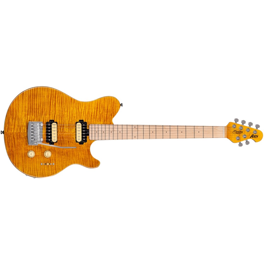 Sterling By Music Man SUB Axis, Translucent Gold - Simme Musikkhús