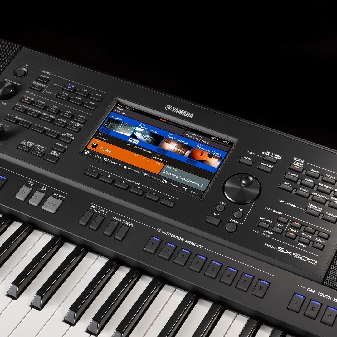 Yamaha PSRSX900 Keyboard - Simme Musikkhús